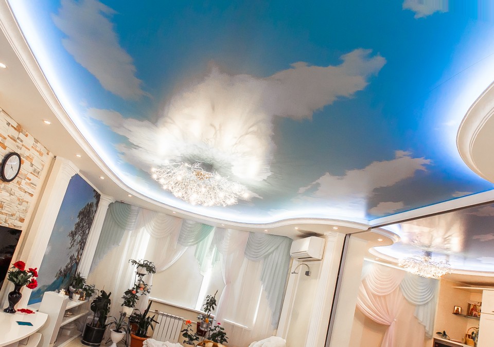 Заказать потолок с фотопечатью в г. Нелидово